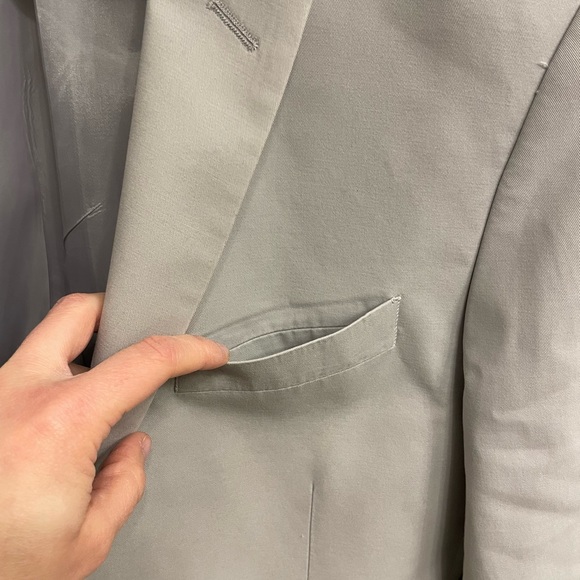 JCrew Gray Thompson Sport Coat Jacket 40R - Picture 7 of 9